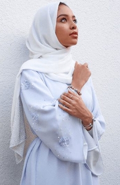 Minimalist Embroidered Abayas